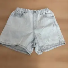 UNIQLO ハーフパンツ 150 ライトブルー