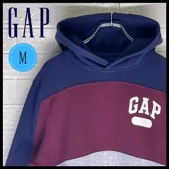 【24時間以内　匿名発送】ギャップ バックデザイン　パーカー1996 Mサイズ