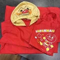 アンパンマン フード付きレインコート 100