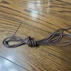 靴紐 ダークブラウン 丸紐 150センチ ブーツ用