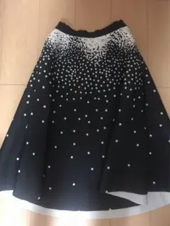 luchile 水玉　フレアスカート