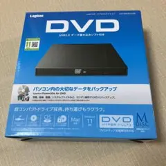 Logitec USB 2.0 DVDドライブ LDR-PMJ8U2LBK