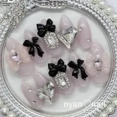 #1 量産型 地雷系 韓国 ちゅるん ミルクピンク ネイルチップ ワンホン