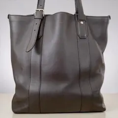 DUNHILL ダンヒル オールレザートートバッグ ハムステッド ダークブラウンのサムネイル