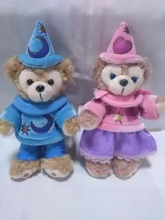 【新品・未使用・美品】ディズニー・ダッフィー&シェリーメイ魔法使いコスチューム