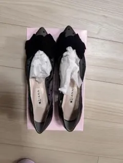 DIANA ドット柄 メッシュ パンプス 23cm！