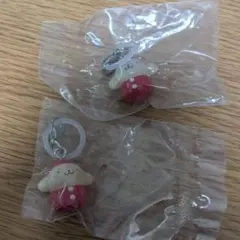 サンリオ　いちごめじるしアクセサリー　ポムポムプリン　2個セット