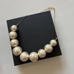 【大粒】traumerei コットンパールネックレスのサムネイル