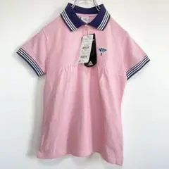 新品‼️ adidas アディダス ポロシャツ 半袖 ロゴ ペプラム 古着