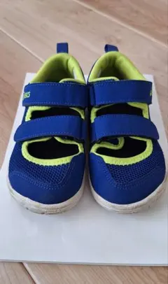 asics サンダル 17.0cm キッズ ブルー　ベルトのサムネイル