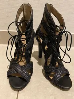 バナナ・リパブリック　ヒールサンダル　美品のサムネイル