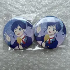 アイカツ 劇場グッズ ソレイユたっぷり缶バッジ 星宮いちご - メルカリ