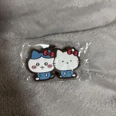 ちいかわ サンリオコラボ ラバーチャーム ガチャ ハチワレ