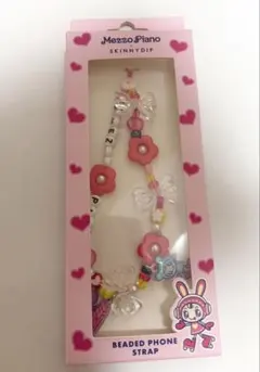 SKINNYDIP メゾピアノ スマホストラップ
