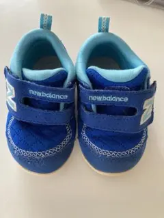 new balance ベビーシューズ 青水色　12