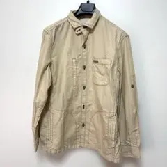 HOMEWARD ベージュ シャツ 長袖 L710番