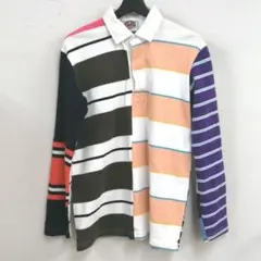 BARBARIAN multi color long poloshirt tのサムネイル