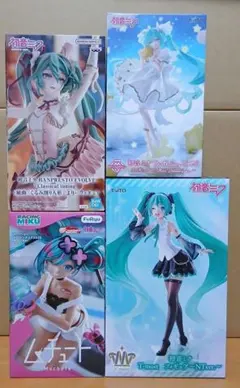 初音ミク フィギュア まとめ売り 4体セット 初音ミク フィギュア 4体セット - メルカリ
