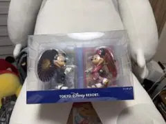 ディズニーリゾート フィギュア ミッキー ミニー 和傘 和装 着物 傘