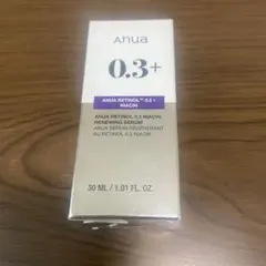 ANUA(アヌア)レチノール0.3ナイアシンセラム30ml レチノール