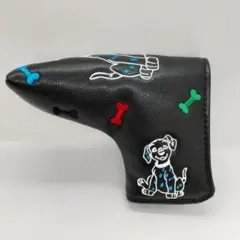 PU防水 ダルメシアン ピンタイプ パターカバー ブラック