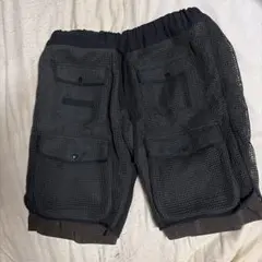 s*0様 Sasquatchfabrix. メッシュ ショートパンツ ブラックのサムネイル
