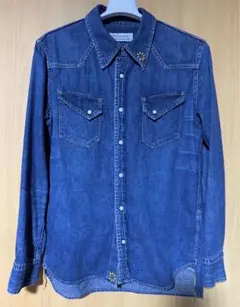 REMI RELIEF（レミレリーフ） 別注デニム ウエスタンシャツ