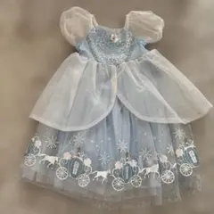 Disney NINJXD シンデレラ風ドレス 110 水色