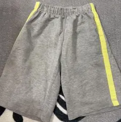 130！ハーフパンツ！グレー
