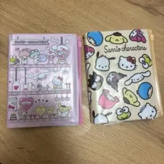 シール帳　サンリオ　カバー付き