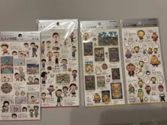 k*e様 大人の図鑑シール⭐︎ちびまる子ちゃん＆コジコジ全4種