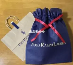 ポロラルフローレン ショップ袋 紙袋 ラッピング袋 不織布 2点セット