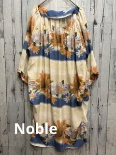 ♠️ Noble ノーブル　ワンピース　チュニック　花柄　夏　日本製のサムネイル