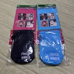 SPY×FAMILY & Coca-Cola 巾着ポーチ 4種セット