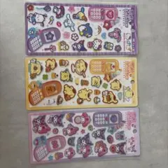 平成はっぴーフォンステッカーズ　3点