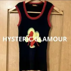 【雰囲気抜群❗️】90's HYSTERIC GLAMOUR ニット タンクトップのサムネイル