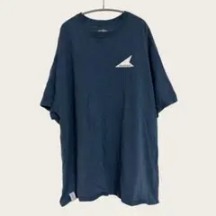 DESCENDANT ディセンダント Tシャツ ネイビー バックロゴ XL 美品
