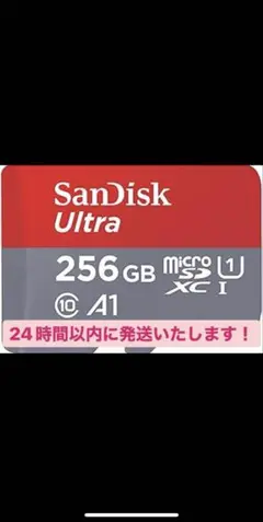 SanDisk Ultra 256GB microSDXCカード