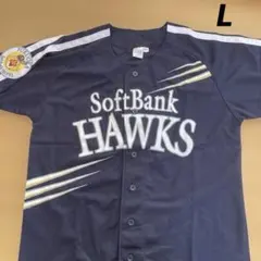 SoftBank Hawks ユニフォーム Lサイズ ネイビー