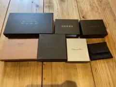 GUCCI ルイヴィトン　DIOR 箱