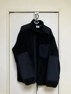 ユニクロxエンジニアドガーメンツ　コンビネーションフリースジャケット黒 XL