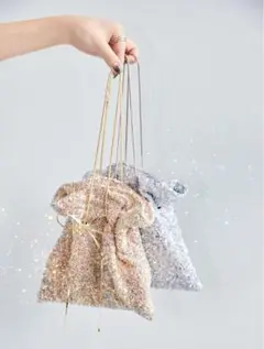 美品　snidelスナイデル　ポシェット　　ピンクゴールド