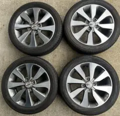 165/55R15 YOKOHAMAブルーアース 日産純正アルミ付き4本セット - メルカリ