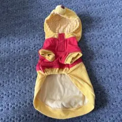 プーさん フード付き犬服 小型犬用