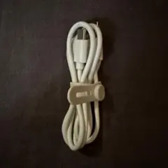 USB Type-A to Type-C ホワイトケーブル　約1.0m