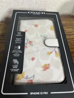 COACH 花柄 iPhone 13 Pro ケース