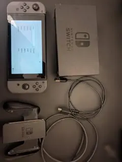 Nintendo Switch 本体 グレー　箱無し