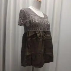 Deuxieme Classe かぎ編み リネンブラウス　ドゥーズィエムクラスのサムネイル