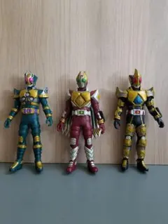 仮面ライダーブレイド　ソフビ　約17センチ　3体セット