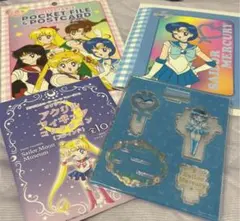 セーラームーンミュージアム　セーラーマーキュリー　アクスタ＆クリアファイルセット
